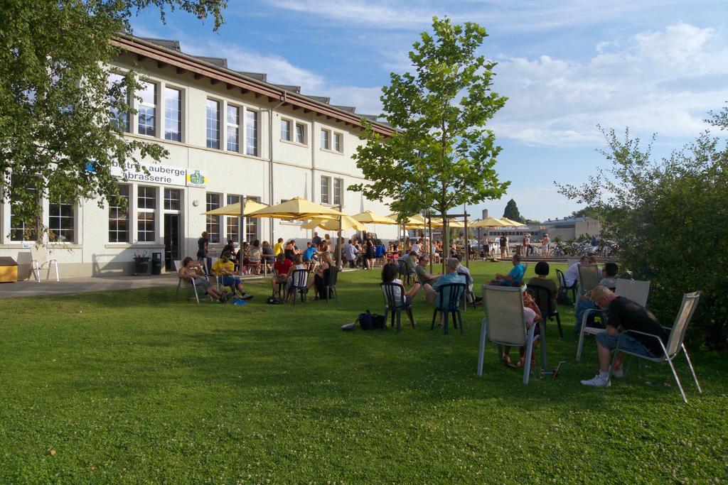 Swiss Hostel Lago Lodge Biel Exterior foto